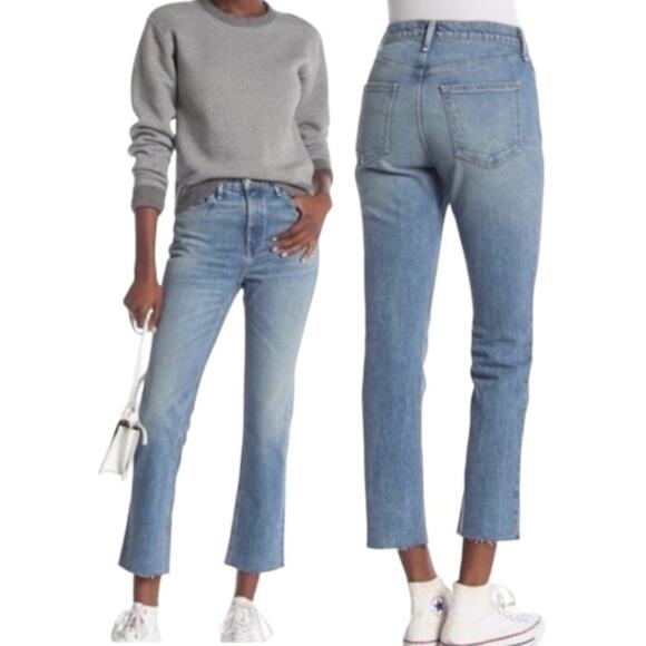 rag & bone Denim - RAG & BONE Farrah Ankle Cigarette Raw Hem Jeans  W25691465FAR Women's 29